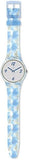 Swatch Bluquarelle Grey Dial Woman's Watch | SUOW149 | Time Watch Specialists