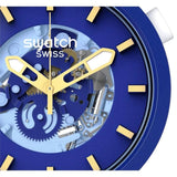 Swatch BOUNCING BLUE Men's Watch | SB05N105 | Time Watch Specialists