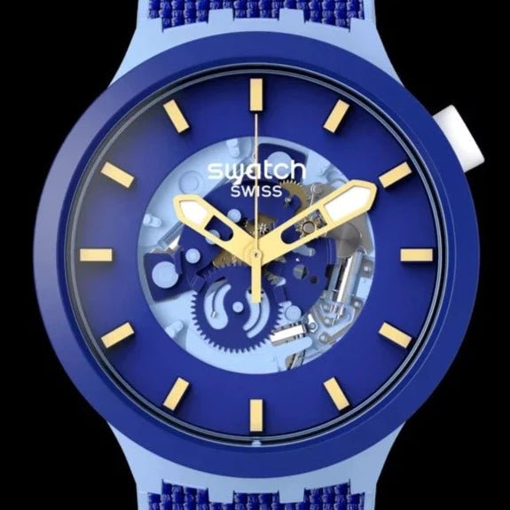 Swatch BOUNCING BLUE Men's Watch | SB05N105 | TIME Watches