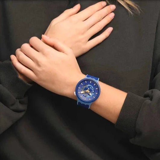 Swatch BOUNCING BLUE Men's Watch | SB05N105 | TIME Watches