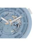 Swatch C-BLUE Unisex Watch - SB03N100 | Time Watch Specialists