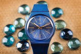 Swatch Cyderalblue Unisex Watch - SUON143 | Time Watch Specialists