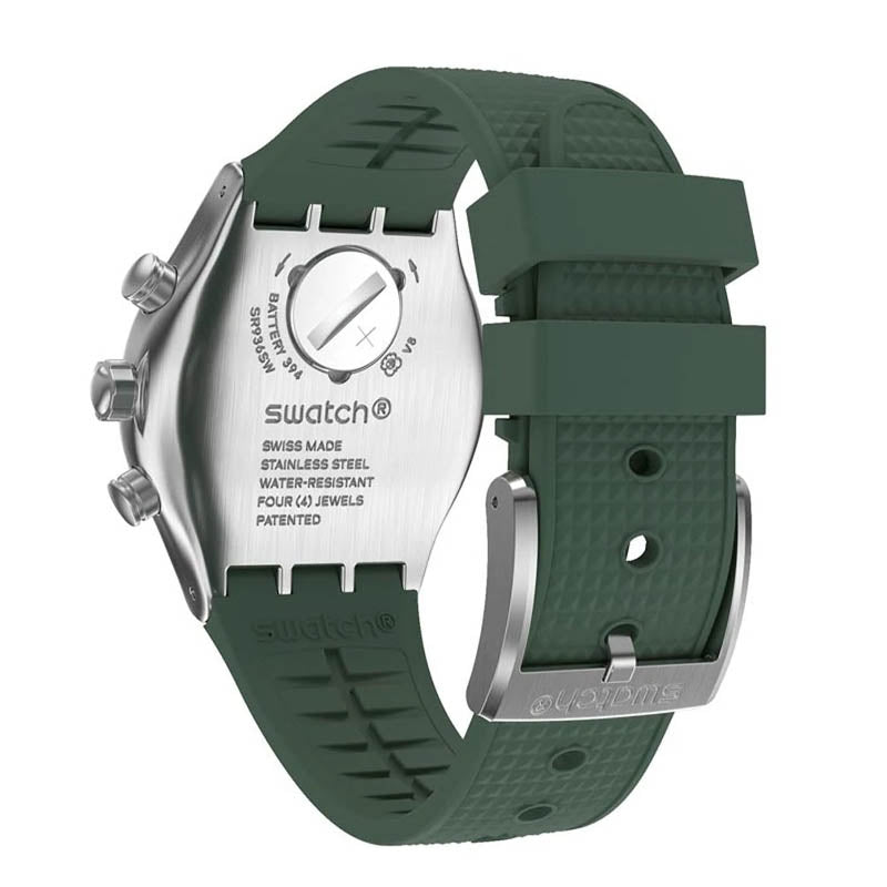 Swatch Forest Grid Chronograph Men's Watch - YVS462 | Time Watch Specialists