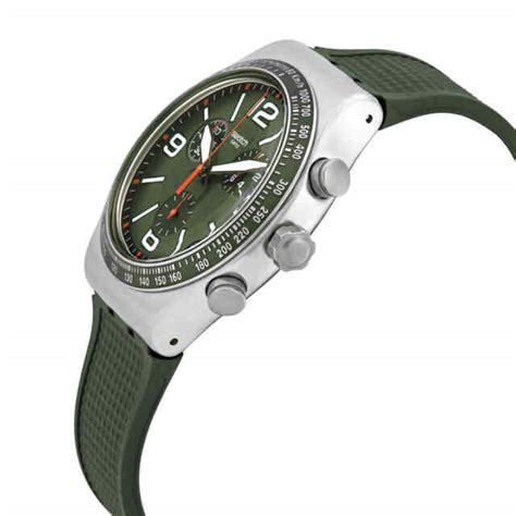 Swatch Forest Grid Chronograph Men's Watch - YVS462 | Time Watch Specialists