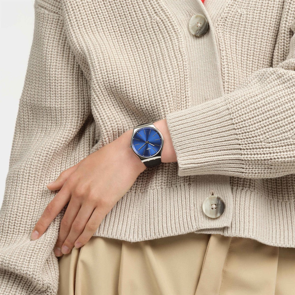 Swatch FORMAL BLUE 42 Watch SS07S125 | TIME Watches