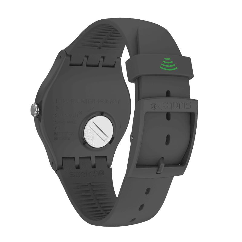 Swatch GRAPHITE PAY! Watch SVIM100 - 5300 | TIME Watches