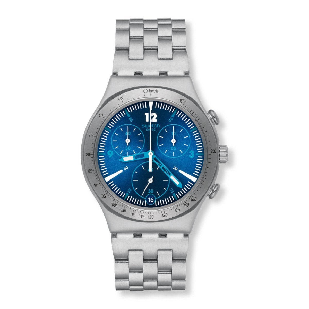 Swatch Irony Analog Blue Dial Men's Watch - YCS575G | Time Watch Specialists