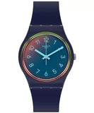 Swatch LA NIGHT BLUE Men's Watch | SO28N110 | Time Watch Specialists