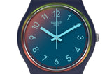 Swatch LA NIGHT BLUE Men's Watch | SO28N110 | Time Watch Specialists