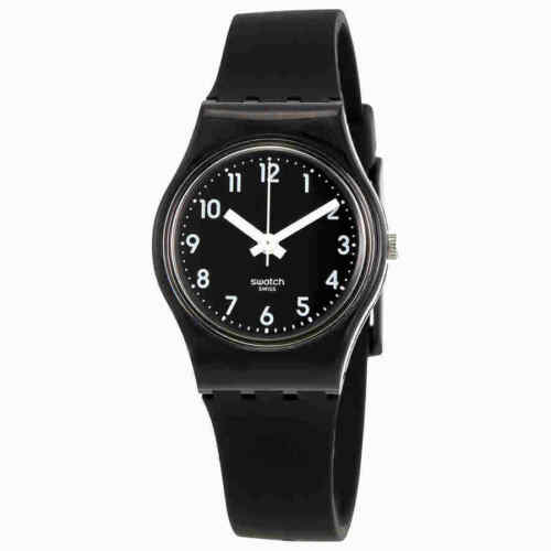 Swatch Lady Black Single Women's Watch - LB170E | Time Watch Specialists