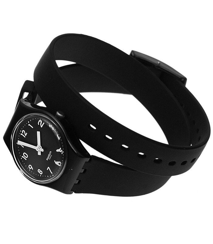 Swatch Lady Black Single Women's Watch - LB170E | Time Watch Specialists