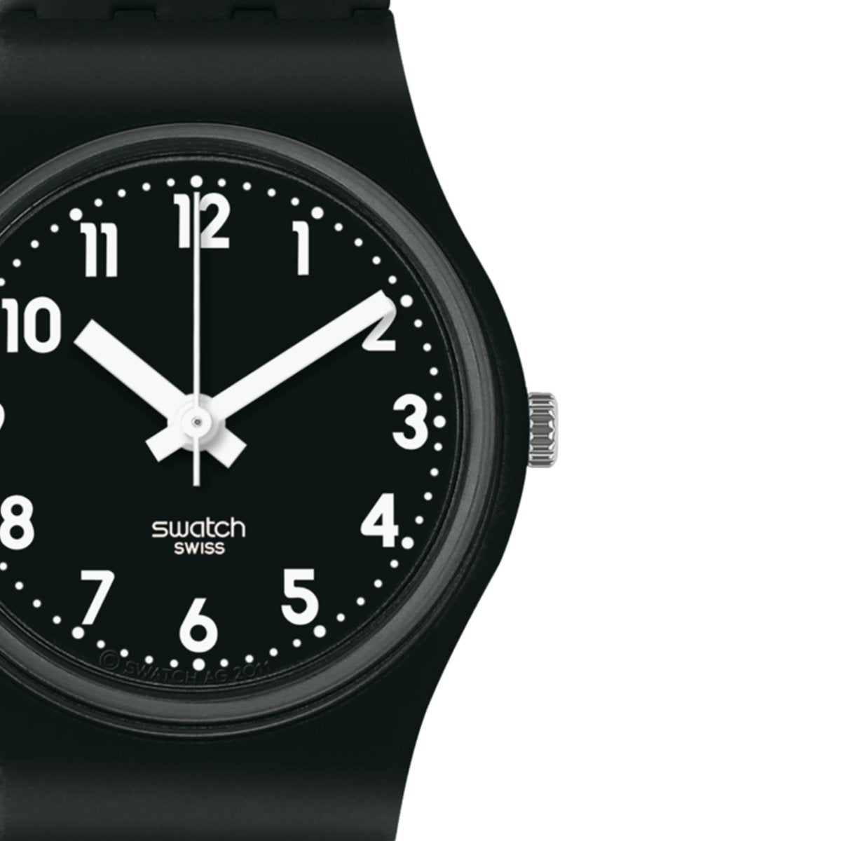 Swatch Lady Black Single Women's Watch - LB170E | Time Watch Specialists
