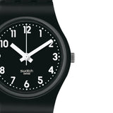 Swatch Lady Black Single Women's Watch - LB170E | Time Watch Specialists