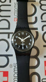 Swatch Lady Black Single Women's Watch - LB170E | Time Watch Specialists