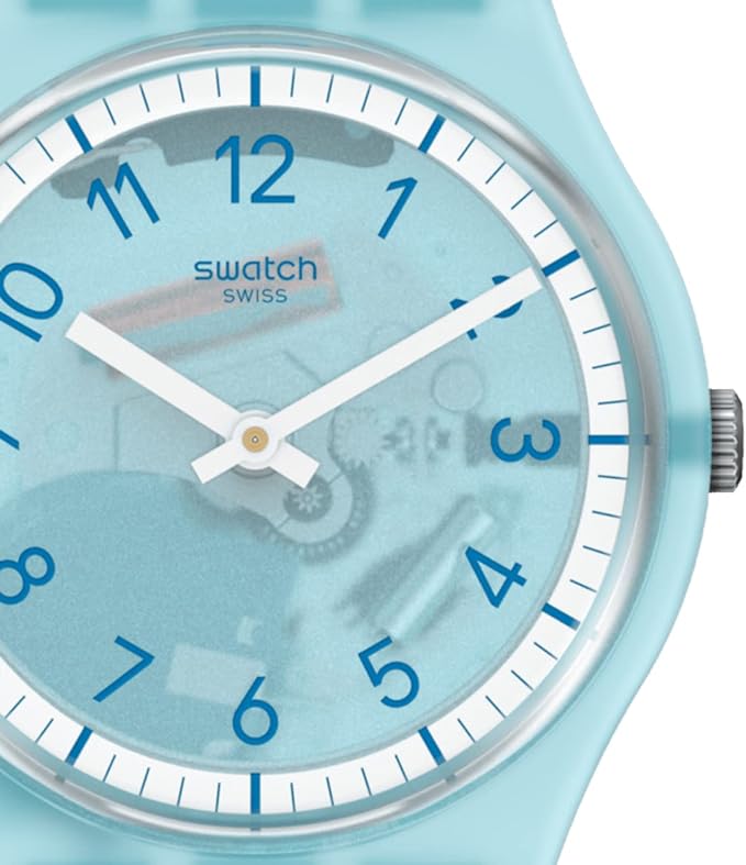 Swatch Lightblue Pay! Blue Woman's Watch | SVHS100-5300 | Time Watch Specialists