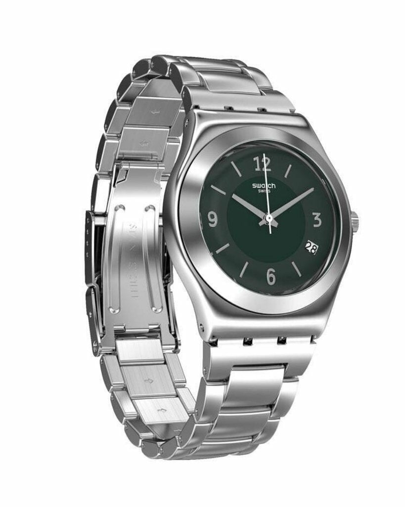 Swatch Middle Steel Women's Watch - YLS468G | Time Watch Specialists