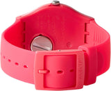 Swatch Plastic Red Dial Woman's Watch | SUOR704 | Time Watch Specialists
