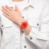 Swatch Proudly Red Unisex Watch | SO29R705 | Time Watch Specialists