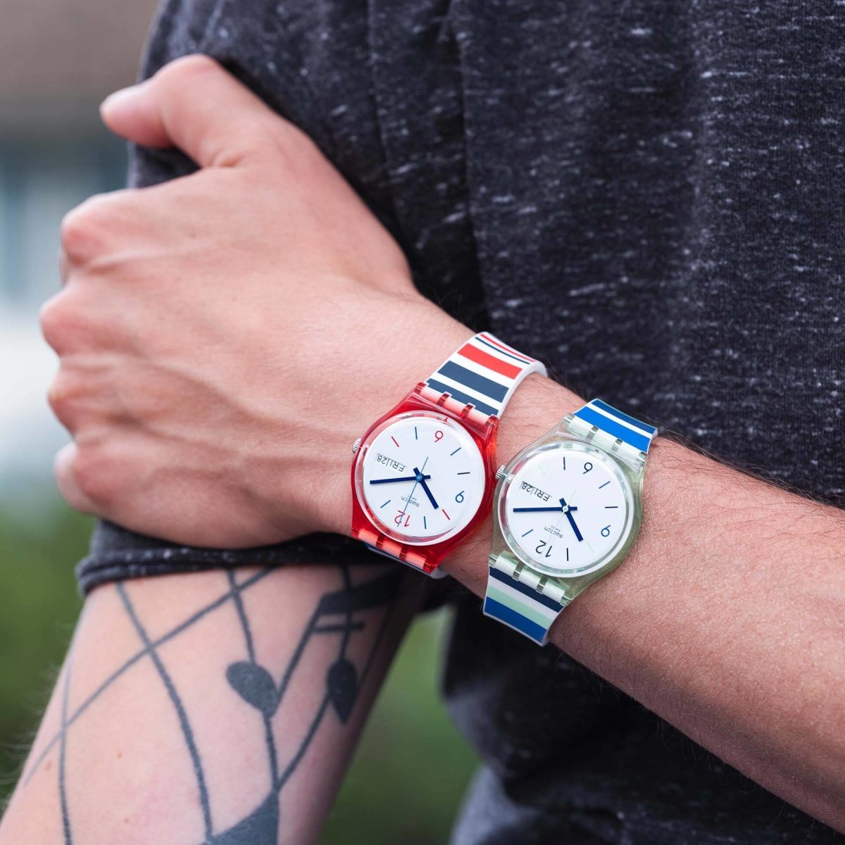 Swatch Sea Barcode Watch - GR712 | Time Watch Specialists