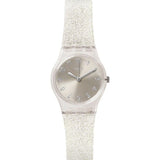 Swatch Silver Glistar Too Originals Ladies Watch | LK343E | Time Watch Specialists