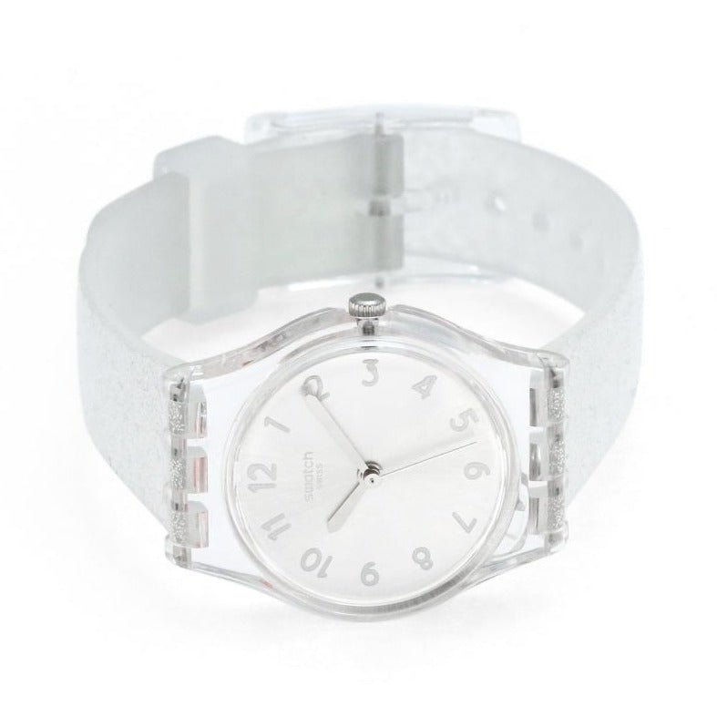 Buy Swatch Silver Glistar Too Originals Ladies Watch LK343E Time Watch Specialists