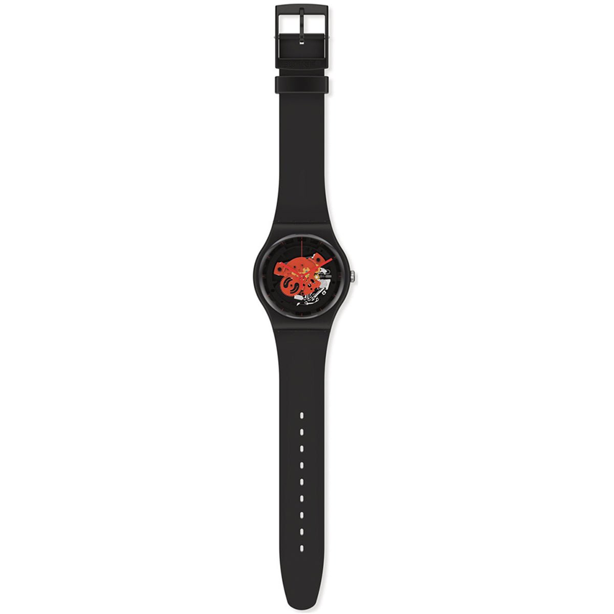Swatch Time To Red Big Men's Watch - SO32B110 | Time Watch Specialists