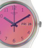 Swatch Ultrafushia Silicone Strap Women's Watch | GE719 | Time Watch Specialists