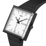 Swatch WHAT IF…BLACK? Bioceramic Unisex Watch | SO34B700 | Time Watch Specialists