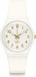 Swatch White Bishop Unisex Watch | SO28W106-S14 | Time Watch Specialists
