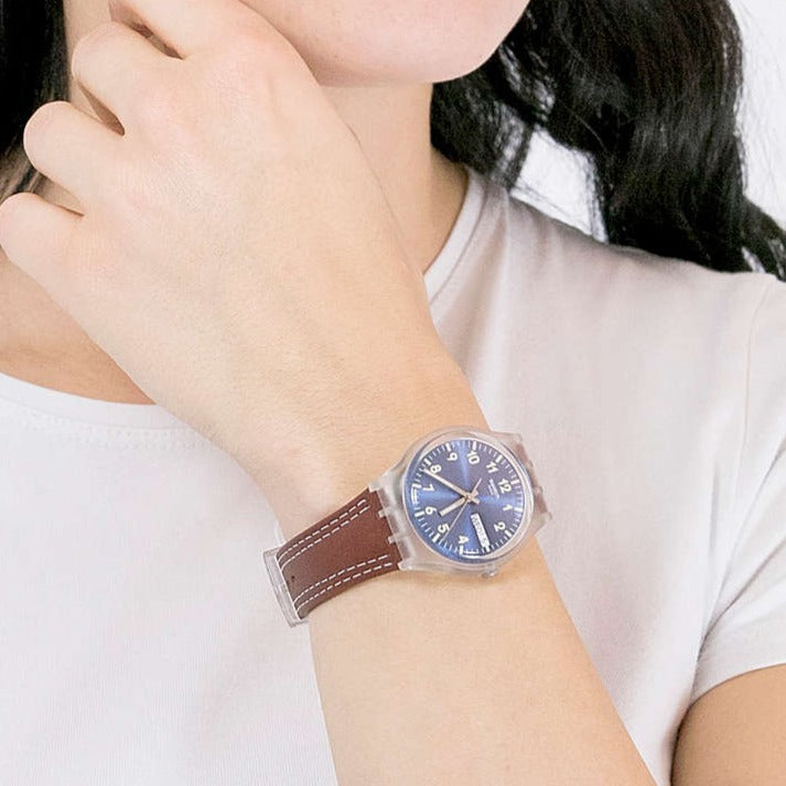 Swatch Windy Dune Unisex Watch - GE709 | Time Watch Specialists