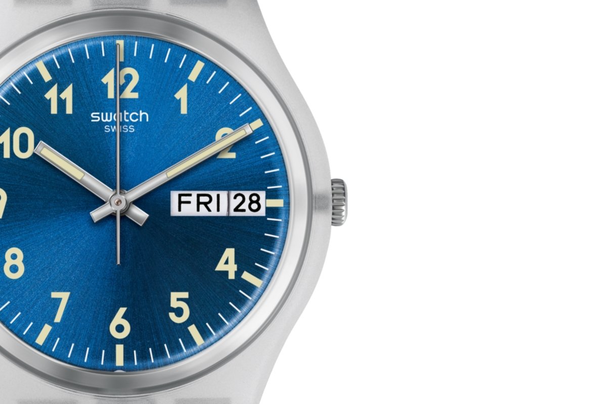 Swatch Windy Dune Unisex Watch - GE709 | Time Watch Specialists
