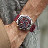Swatch Wine Grid Chronograph Men’s Watch | YVS464 | Time Watch Specialists