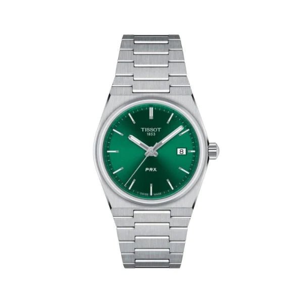 Tissot PRX Green Dial Stainless Steel Unisex Watch | T1372101108100 | Time Watch Specialists