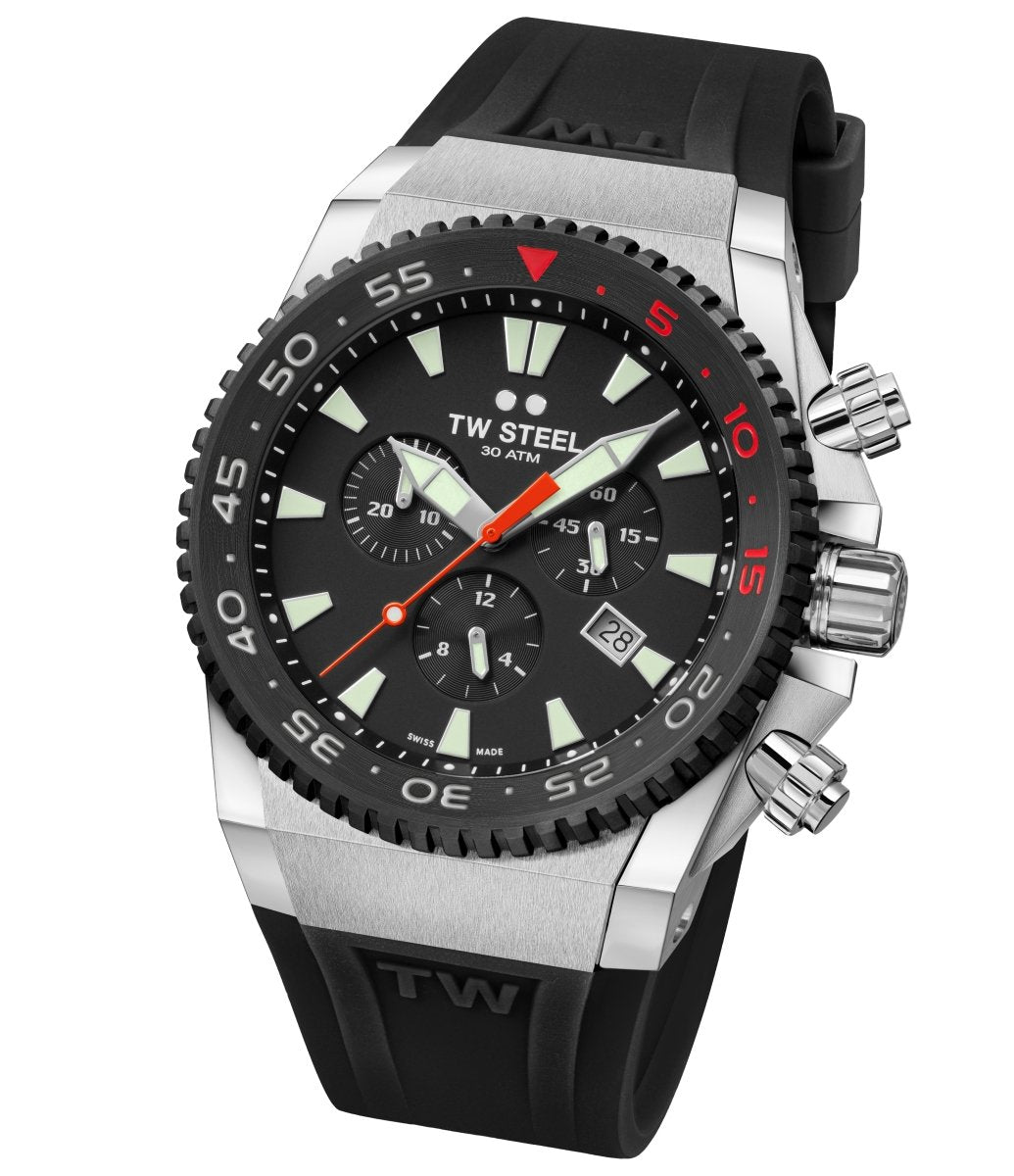 TW Steel Ace Diver 44mm Chronograph Men's Watch - ACE401 | Time Watch Specialists