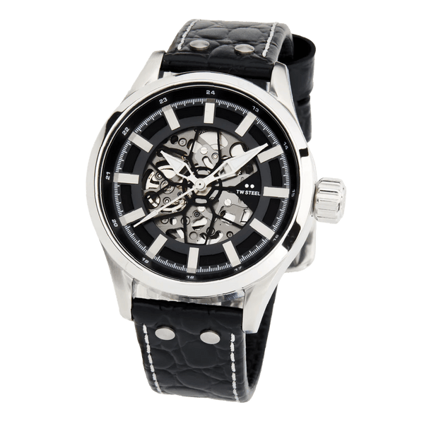 TW Steel Automatic Croco Leather Men's Watch | VS130